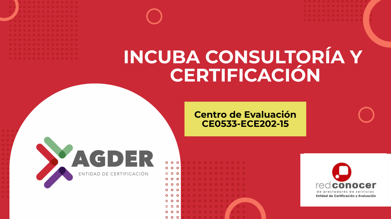 Incuba ConsultorÍa Y CertificaciÓn Centro De Evaluación Ce0533 Ece202